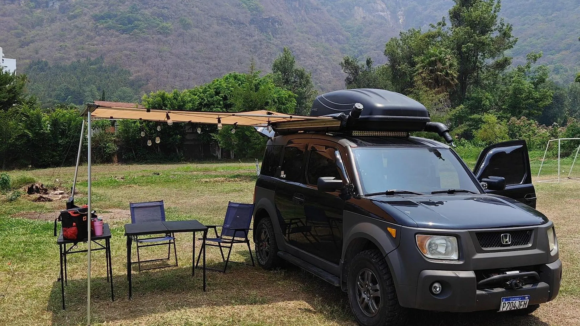 Mini Camper Honda Element location